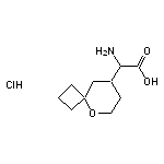 2-amino-2-{5-oxaspiro[3.5]nonan-8-yl}acetic acid hydrochloride