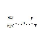 2-(2,2-Difluoroethoxy)ethanamine Hydrochloride