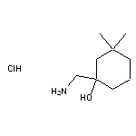 1-(aminomethyl)-3,3-dimethylcyclohexan-1-ol hydrochloride