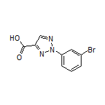 2-(3-bromophenyl)-2H-1,2,3-triazole-4-carboxylic acid