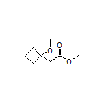 Methyl 2-(1-Methoxycyclobutyl)acetate