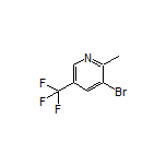 3-Bromo-2-methyl-5-(trifluoromethyl)pyridine