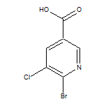 6-Bromo-5-chloropyridine-3-carboxylic Acid