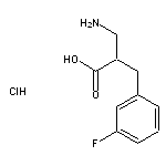 3-Amino-2-(3-fluorobenzyl)propanoic Acid Hydrochloride