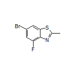 6-Bromo-4-fluoro-2-methylbenzo[d]thiazole