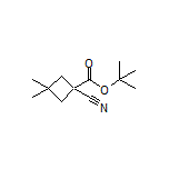 tert-Butyl 1-Cyano-3,3-dimethylcyclobutanecarboxylate