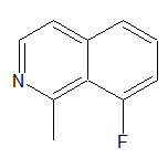 8-Fluoro-1-methylisoquinoline