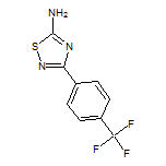 3-[4-(Trifluoromethyl)phenyl]-1,2,4-thiadiazol-5-amine