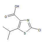 2-Chloro-5-isopropylthiazole-4-carboxylic Acid