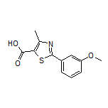 2-(3-Methoxyphenyl)-4-methylthiazole-5-carboxylic Acid