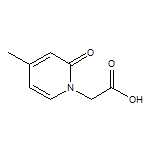 2-(4-Methyl-2-oxo-1,2-dihydropyridin-1-yl)acetic Acid