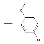 4-Chloro-2-ethynyl-1-methoxybenzene