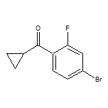 (4-Bromo-2-fluorophenyl)(cyclopropyl)methanone