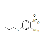 2-Nitro-5-(propylthio)aniline