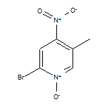 2-Bromo-5-methyl-4-nitropyridine 1-Oxide