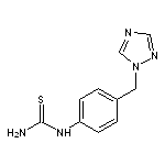 [4-(1H-1,2,4-triazol-1-ylmethyl)phenyl]thiourea