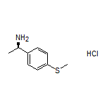 (R)-1-[4-(Methylthio)phenyl]ethanamine Hydrochloride