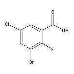 3-Bromo-5-chloro-2-fluorobenzoic Acid