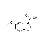 6-Methoxy-2,3-dihydro-1H-indene-1-carboxylic Acid
