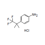 4-(1,1,1-Trifluoro-2-methyl-2-propyl)aniline Hydrochloride