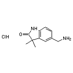 5-(aminomethyl)-3,3-dimethyl-2,3-dihydro-1H-indol-2-one hydrochloride