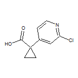 1-(2-Chloropyridin-4-yl)cyclopropane-1-carboxylic Acid