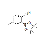 2-Cyano-5-methylphenylboronic Acid Pinacol Ester