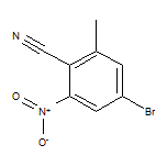 4-Bromo-2-methyl-6-nitrobenzonitrile