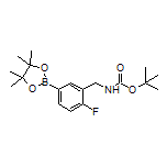 3-[(Boc-amino)methyl]-4-fluorophenylboronic Acid Pinacol Ester
