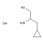 2-amino-3-cyclopropylpropan-1-ol hydrochloride