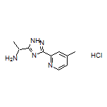 1-[3-(4-Methylpyridin-2-yl)-1H-1,2,4-triazol-5-yl]ethanamine Hydrochloride
