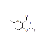 3-(Difluoromethoxy)-6-methylpicolinaldehyde
