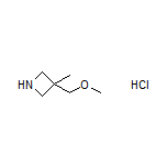 3-(Methoxymethyl)-3-methylazetidine Hydrochloride