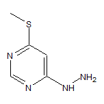 4-Hydrazino-6-(methylthio)pyrimidine