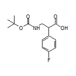 3-(Boc-amino)-2-(4-fluorophenyl)propanoic Acid