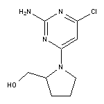 [1-(2-amino-6-chloropyrimidin-4-yl)pyrrolidin-2-yl]methanol