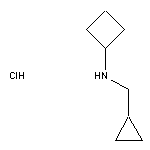 N-(cyclopropylmethyl)cyclobutanamine hydrochloride