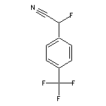 2-Fluoro-2-[4-(trifluoromethyl)phenyl]acetonitrile