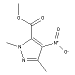 methyl 1,3-dimethyl-4-nitro-1H-pyrazole-5-carboxylate