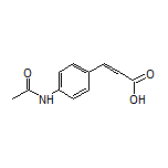 3-(4-Acetamidophenyl)acrylic Acid
