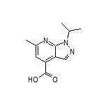 1-Isopropyl-6-methylpyrazolo[3,4-b]pyridine-4-carboxylic Acid