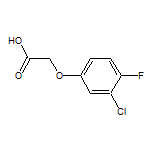 (3-Chloro-4-fluorophenoxy)acetic Acid