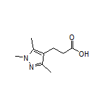 3-(1,3,5-Trimethyl-4-pyrazolyl)propanoic Acid