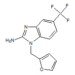 1-(2-Furylmethyl)-5-(trifluoromethyl)-1H-benzimidazol-2-amine