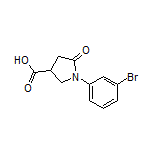 1-(3-Bromophenyl)-5-oxopyrrolidine-3-carboxylic Acid