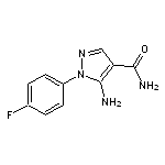 5-amino-1-(4-fluorophenyl)-1H-pyrazole-4-carboxamide