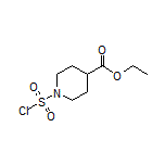 Ethyl 1-(chlorosulfonyl)piperidine-4-carboxylate