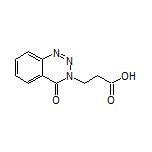 3-(4-Oxobenzo[d][1,2,3]triazin-3(4H)-yl)propanoic Acid