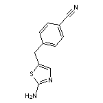 4-[(2-Aminothiazol-5-yl)methyl]benzonitrile