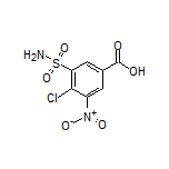 4-Chloro-3-nitro-5-sulfamoylbenzoic Acid